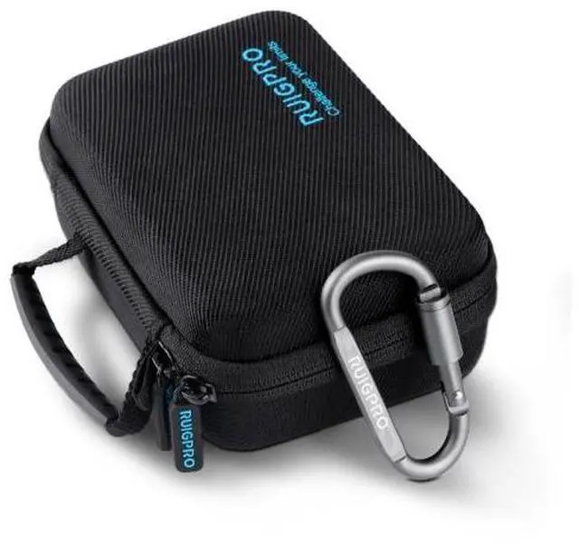 Alt view image 7 of 7 - RUIGPRO Shockproof Waterproof Portable Case Box Size : 17.3cm x 12.3cm x 6.5cm 17.3cm x 12.3cm x 6.5cm (Black)