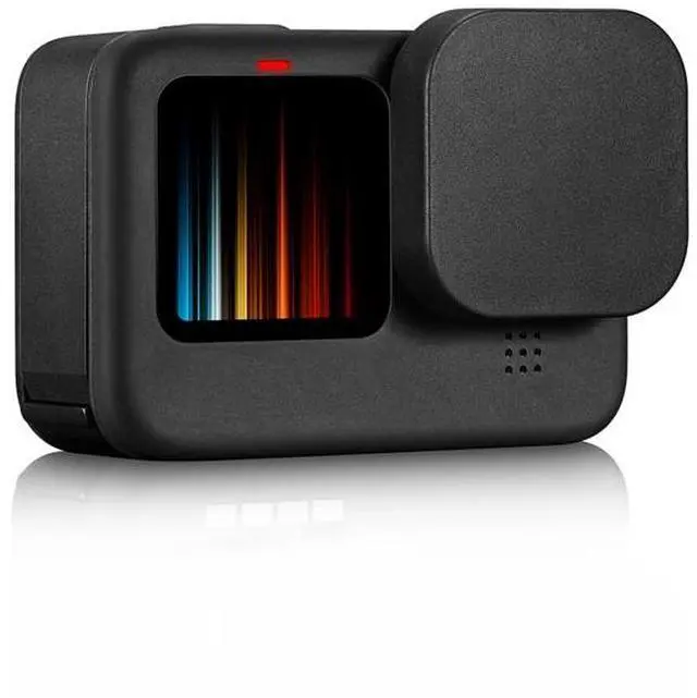 Alt view image 5 of 5 - PULUZ for GoPro HERO12 Black /11 Black /10 Black /9 Black Soft TPU Rubber Scratch-resistant Camera Lens Protective Cap Cover(Black)