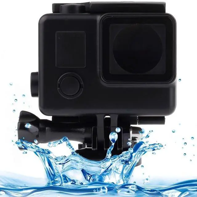 Main image of Black Edition Waterproof Housing Protective Case with Buckle Basic Mount for GoPro HERO4 /3+, Waterproof Depth: 10m(Black)