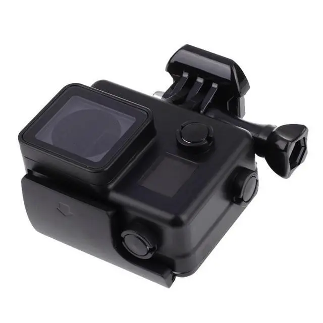Alt view image 4 of 6 - Black Edition Waterproof Housing Protective Case with Buckle Basic Mount for GoPro HERO4 /3+, Waterproof Depth: 10m(Black)