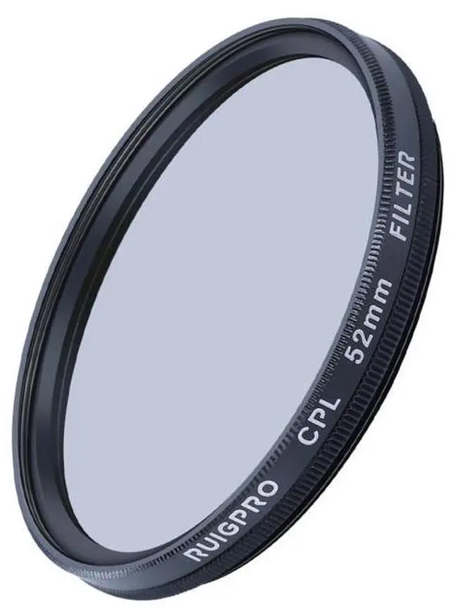 Alt view image 2 of 7 - RUIGPRO for GoPro HERO10 Black / HERO9 Black Professional 52mm CPL Lens Filter with Filter Adapter Ring & Lens Cap