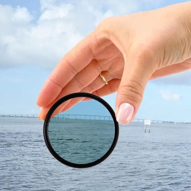 Alt view image 6 of 7 - RUIGPRO for GoPro HERO10 Black / HERO9 Black Professional 52mm CPL Lens Filter with Filter Adapter Ring & Lens Cap