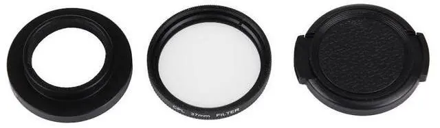 Alt view image 3 of 7 - JUNESTAR for Xiaoyi Yi II 4K Sport Action Camera Proffesional 37mm CPL Filter + Lens Protective Cap