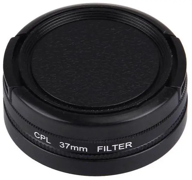Alt view image 4 of 7 - JUNESTAR for Xiaoyi Yi II 4K Sport Action Camera Proffesional 37mm CPL Filter + Lens Protective Cap