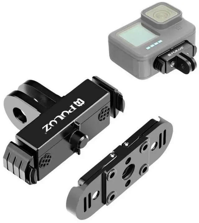 Main image of PULUZ Quick Release Magnetic Folding Finger Base Mount for GoPro HERO12 Black /11 Black /11 Black mini /10 Black /9 Black /8 Black / Max (Black)