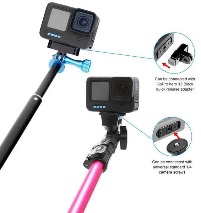 Alt view image 5 of 6 - PULUZ Quick Release Magnetic Folding Finger Base Mount for GoPro HERO12 Black /11 Black /11 Black mini /10 Black /9 Black /8 Black / Max (Black)