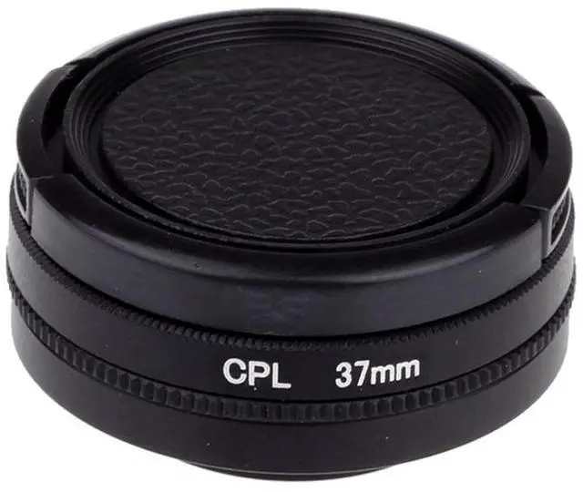 Alt view image 5 of 7 - 37mm CPL Filter Circular Polarizer Lens Filter with Cap for Xiaoyi 4K+ / 4K, Xiaoyi Lite, Xiaoyi Sport Camera