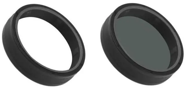Alt view image 3 of 7 - For Mijia Small Camera 38mm UV Protection + ND Dimmer Lens Filter(Black)
