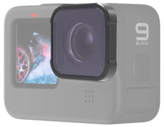 Alt view image 3 of 7 - JSR KB Series Diving (Red Magenta Pink) Color Lens Filter for GoPro HERO13 Black /12 Black /11 Black /10 Black /9 Black