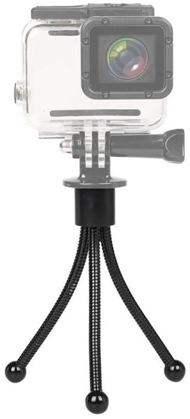 Main image of Mini Metal Desktop Tripod Mount with UNC1/4 screw interface, Max Load: 0.6kg