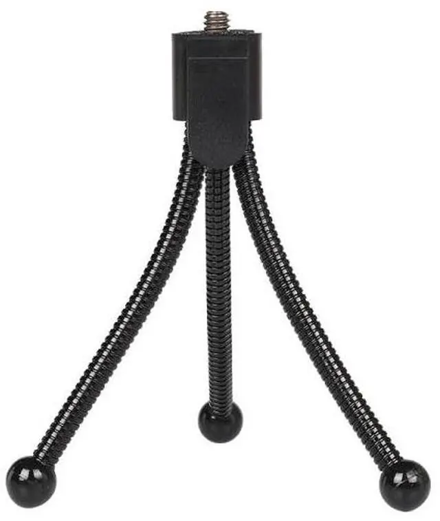 Alt view image 2 of 6 - Mini Metal Desktop Tripod Mount with UNC1/4 screw interface, Max Load: 0.6kg