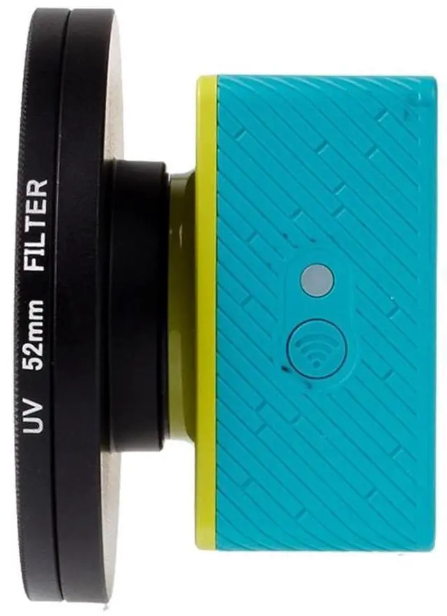 Alt view image 3 of 7 - 52mm UV Filter Lens Filter with Cap for Xiaoyi 4K+ / 4K, Xiaoyi Lite, Xiaoyi Sport Camera