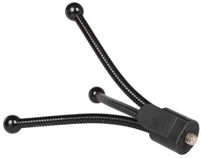 Alt view image 4 of 6 - Mini Metal Desktop Tripod Mount with UNC1/4 screw interface, Max Load: 0.6kg