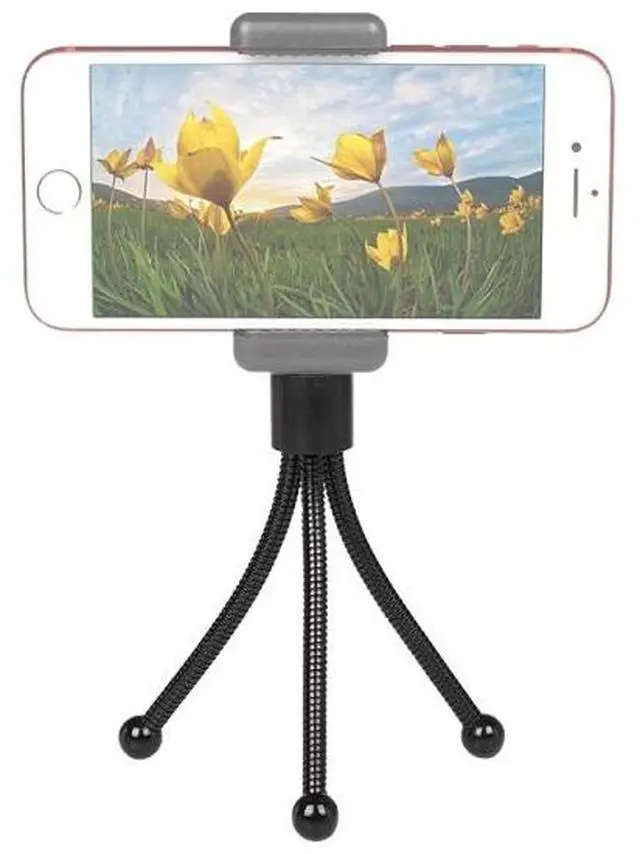 Alt view image 6 of 6 - Mini Metal Desktop Tripod Mount with UNC1/4 screw interface, Max Load: 0.6kg