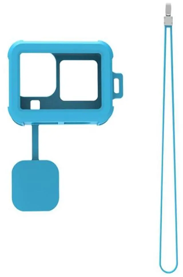 Main image of For GoPro HERO10 Black / HERO9 Black Liquid Silicone Case Liquid Silicone Case (Sky Blue) (Sky Blue)