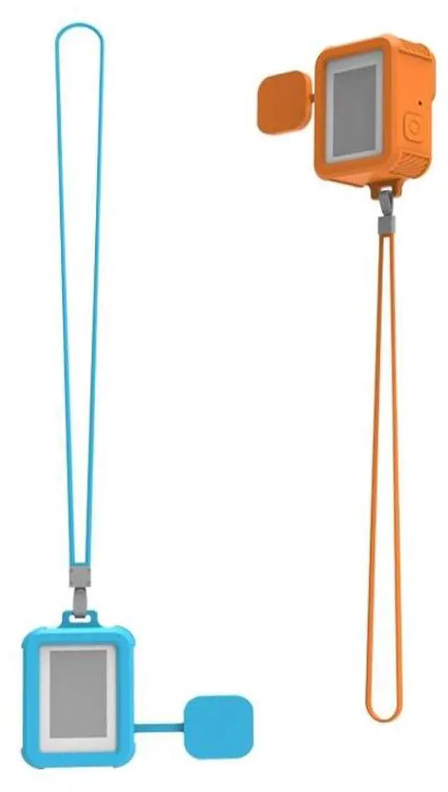 Alt view image 6 of 6 - For GoPro HERO10 Black / HERO9 Black Liquid Silicone Case Liquid Silicone Case (Sky Blue) (Sky Blue)