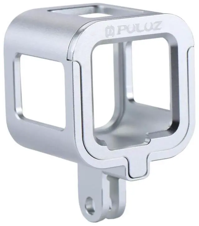 Main image of PULUZ Housing Shell CNC Aluminum Alloy Protective Cage with Insurance Frame for GoPro HERO5 Session /HERO4 Session /HERO Session (Silver)