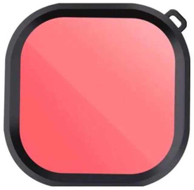 Alt view image 2 of 5 - Square Housing Diving Color Lens Filter for GoPro HERO8 Black Original Waterproof Housing (Red)