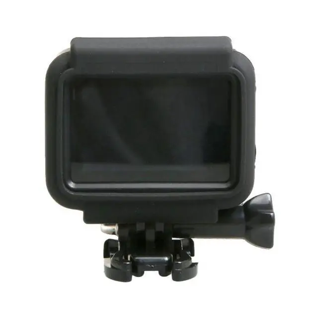 Alt view image 4 of 6 - Original for GoPro HERO5 Silicone Border Frame Mount Housing Protective Case Cover Shell (Pink)