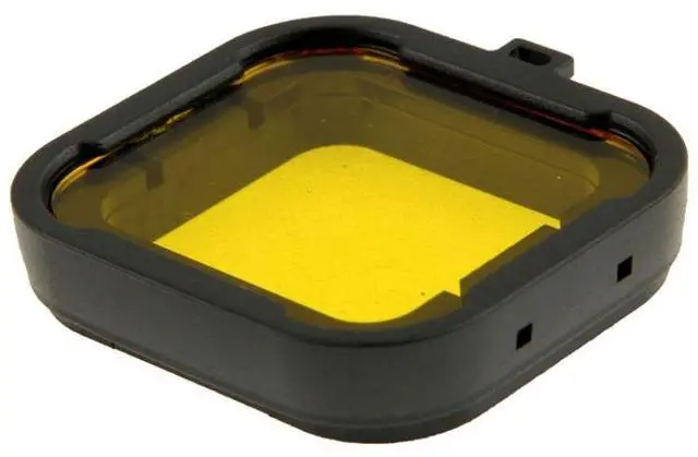 Alt view image 3 of 4 - Polar Pro Aqua Cube Snap-on Dive Housing Filter for GoPro HERO4 /3+ (Yellow)