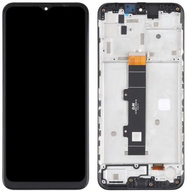 Alt view image 3 of 7 - TFT LCD Screen for Motorola Moto G30 XT2129-1 XT2129-2 Digitizer Full Assembly with Frame (Black)