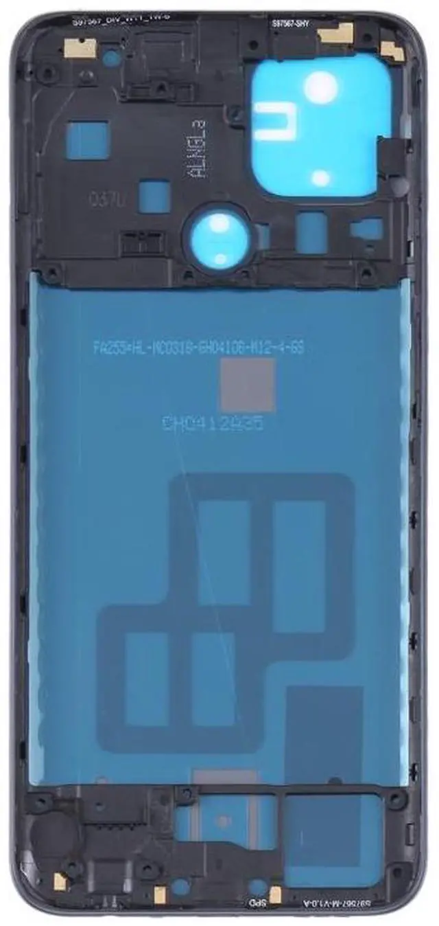 Alt view image 4 of 7 - For OPPO A15/A15S/A35 Battery Back Cover with Middle Frame (White)