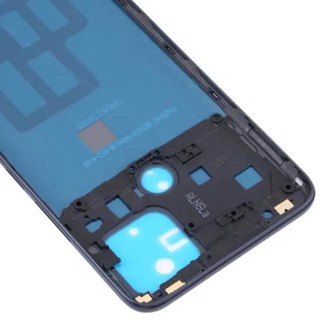 Alt view image 7 of 7 - For OPPO A15/A15S/A35 Battery Back Cover with Middle Frame (White)