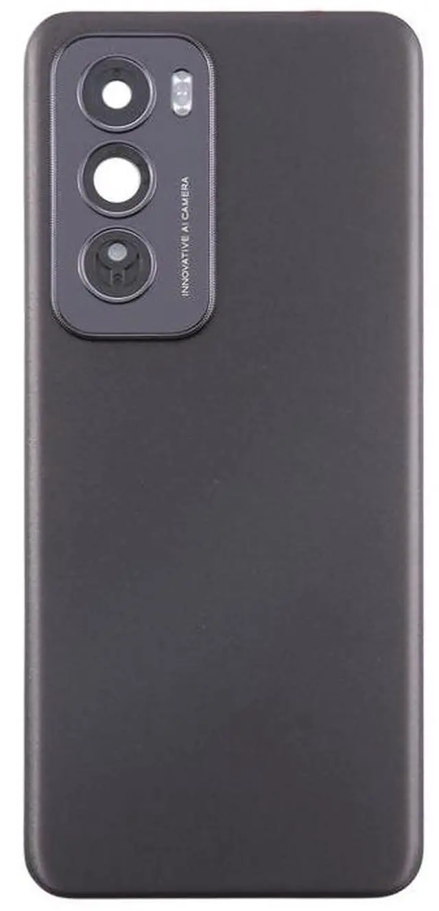 Alt view image 4 of 7 - For OPPO Reno12 Global Original Battery Back Cover with Camera Lens Cover (Black)