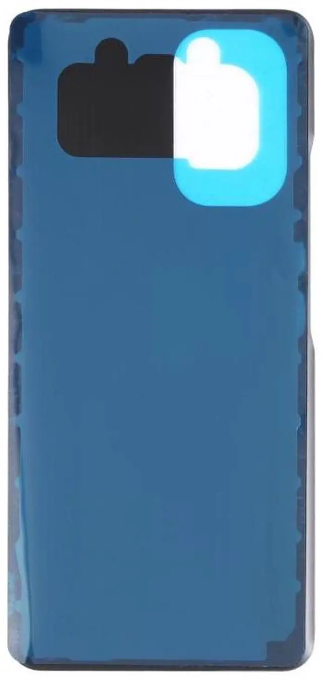 Alt view image 4 of 6 - Glass Battery Back Cover for Poco F3 (Black)