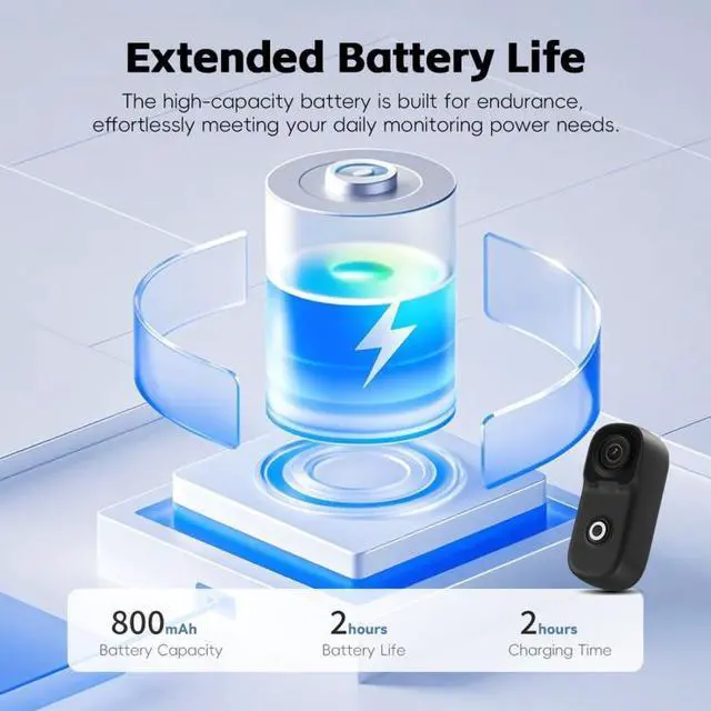 Alt view image 3 of 7 - 4K WIFI HD Recorder Thumb Action Camera MZ02 (Black)