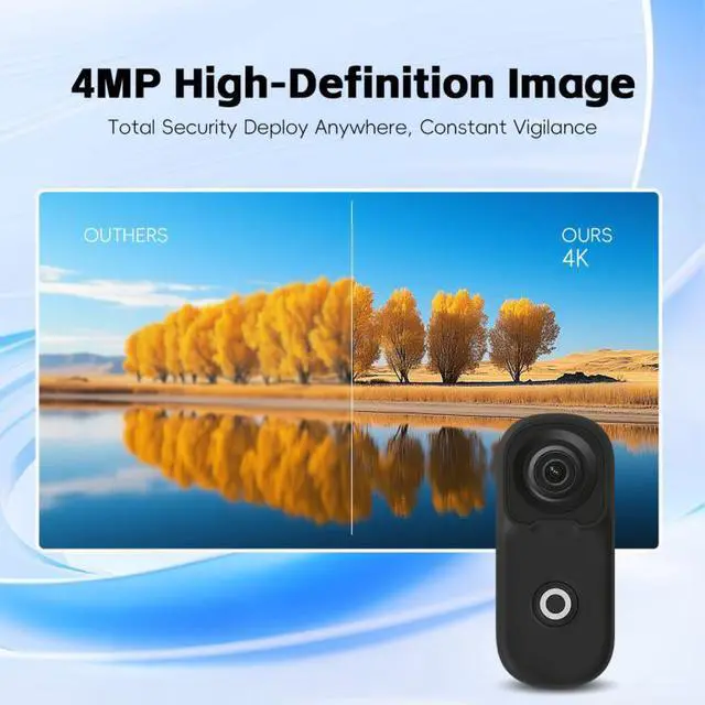 Alt view image 4 of 7 - 4K WIFI HD Recorder Thumb Action Camera MZ02 (Black)