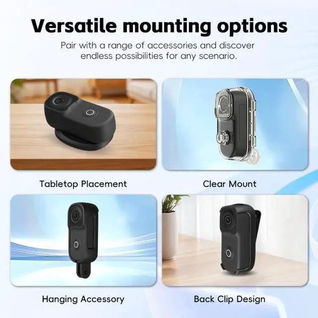 Alt view image 5 of 7 - 4K WIFI HD Recorder Thumb Action Camera MZ02 (Black)