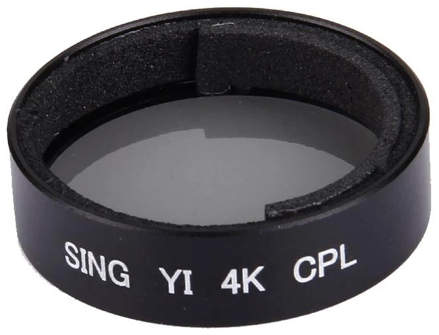 Main image of SING for Xiaoyi Yi II Sport Action Camera Proffesional 4K CPL Filter(Black)