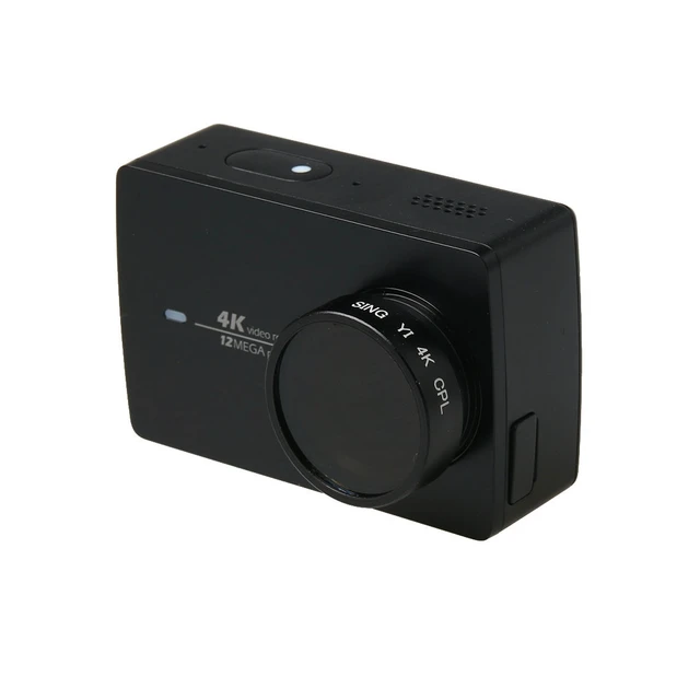 Alt view image 7 of 7 - SING for Xiaoyi Yi II Sport Action Camera Proffesional 4K CPL Filter(Black)