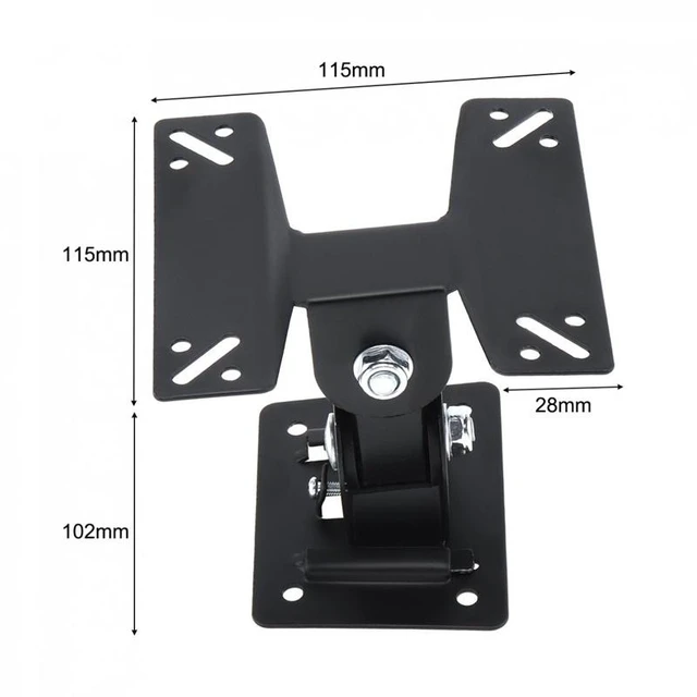 Alt view image 2 of 5 - Universal Rotated TV PC Monitor Wall Mount Bracket for 14 ~ 24 Inch LCD LED Flat Panel TV with 180 degrees around the pivot