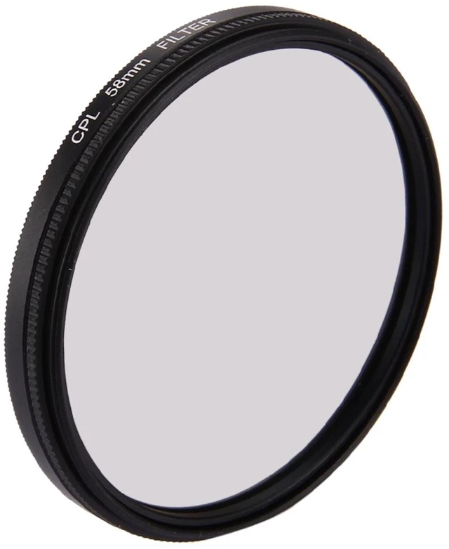 Main image of 58mm 3 in 1 Round Circle CPL Lens Filter with Cap for GoPro HERO7 Black/6 /5
