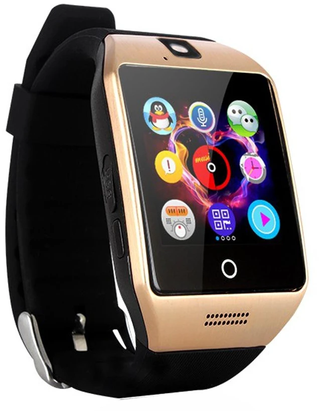 Alt view image 2 of 7 - Q18S 1.54 inch IPS Screen MTK6260A Bluetooth 3.0 Smart Watch Phone, Pedometer / Sedentary Reminder / Sleeping Monitor / Anti-Loss / Remote Camera / GSM / 0.3M Camera (Style 1)