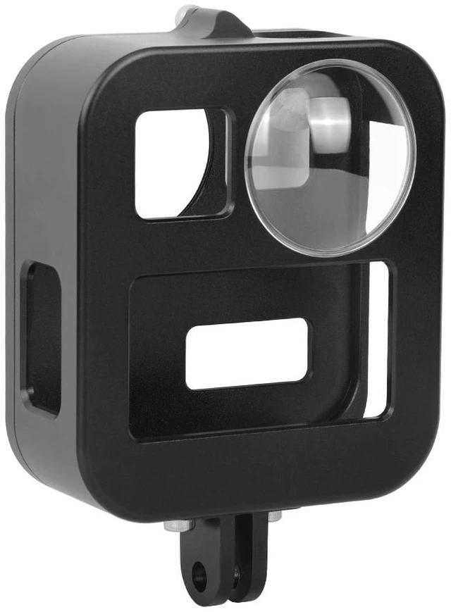 Main image of PULUZ Housing Shell CNC Aluminum Alloy Protective Cage for GoPro Max(Black)
