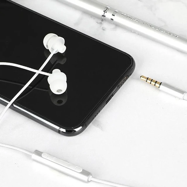 Main image of EN3900 In-Ear Sleep Wired Earphone White