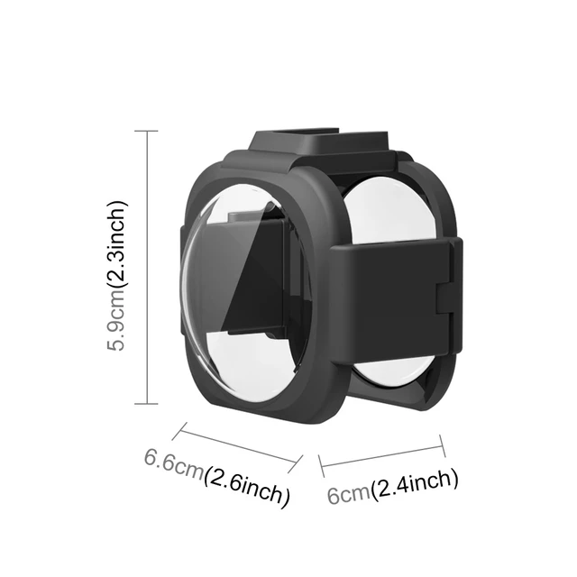 Alt view image 2 of 4 - PULUZ Lens Guard Protective Cover for Insta360 ONE RS 1-Inch 360 Edition(Black) (Black)