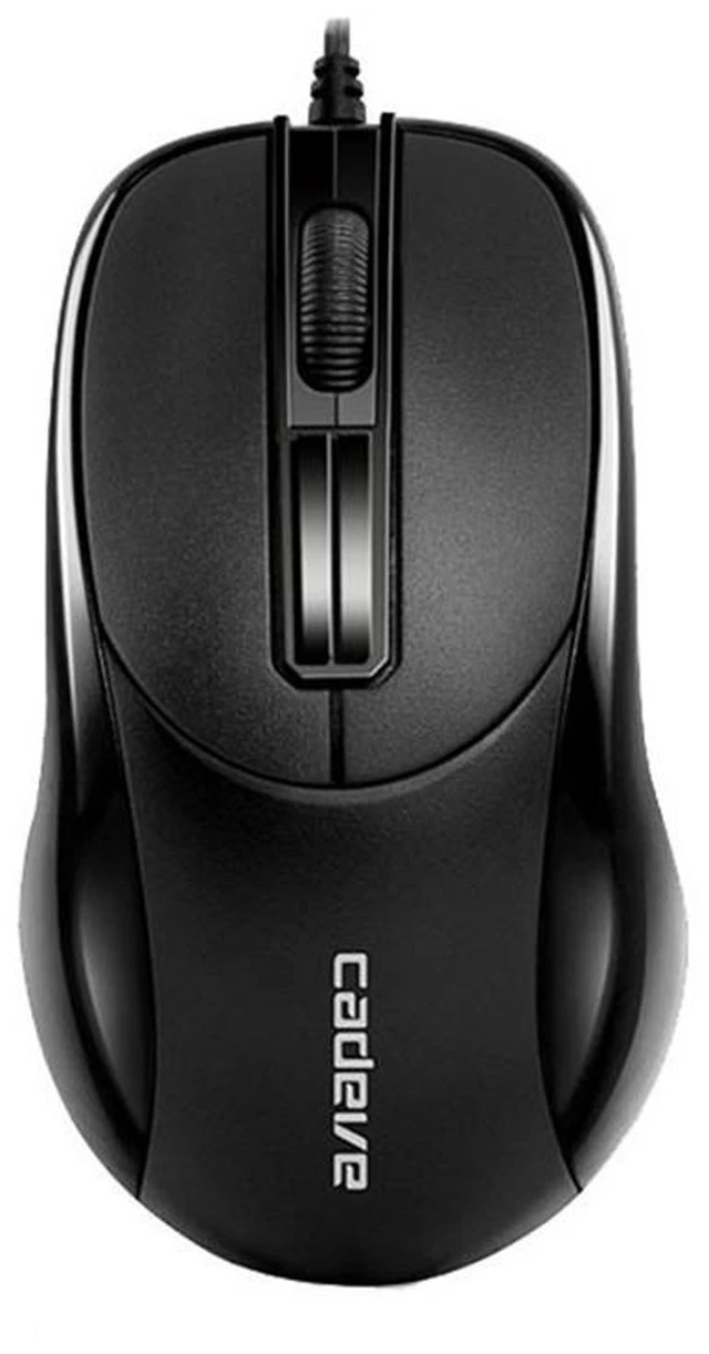 Main image of 2 PCS Cadeva 006 3 Keys Wired Mouse Household Computer Mouse(USB Interface)