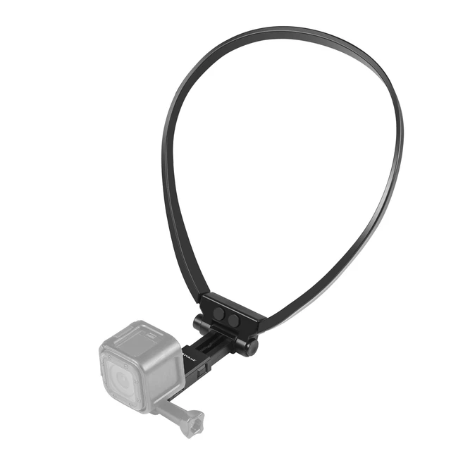Main image of PULUZ Lazy Adjustable Neck Bracket for GoPro Action Camera Smartphones (Black)