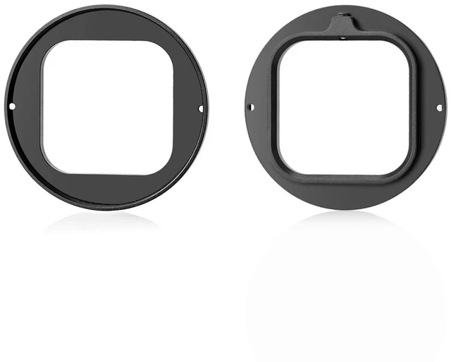 Main image of For Insta360 Ace Pro PULUZ 52mm UV Lens Filter Adapter Ring with Lens Cover (Black) (Black)