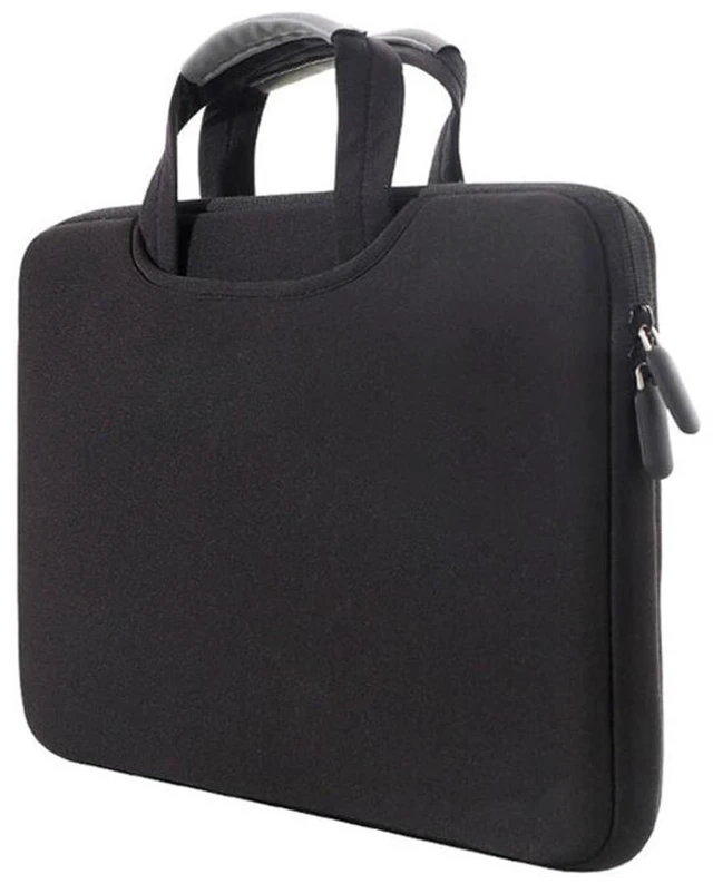 Main image of 12 inch Portable Air Permeable Handheld Sleeve Bag for MacBook, and other Laptops, Size:32x21x2cm (Grey)
