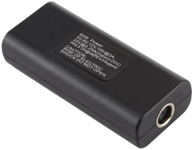 Alt view image 2 of 3 - DC 7.4 x 0.6mm Power Jack Female to USB-C / Type-C Female Power Connector Adapter with 15cm USB-C / Type C Cable