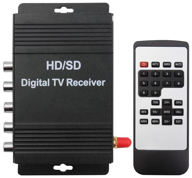 Main image of High Speed ISDB-T Mobile Digital Car TV Receiver, Suit for Brazil / Peru / Chile etc. South America Market(Black)