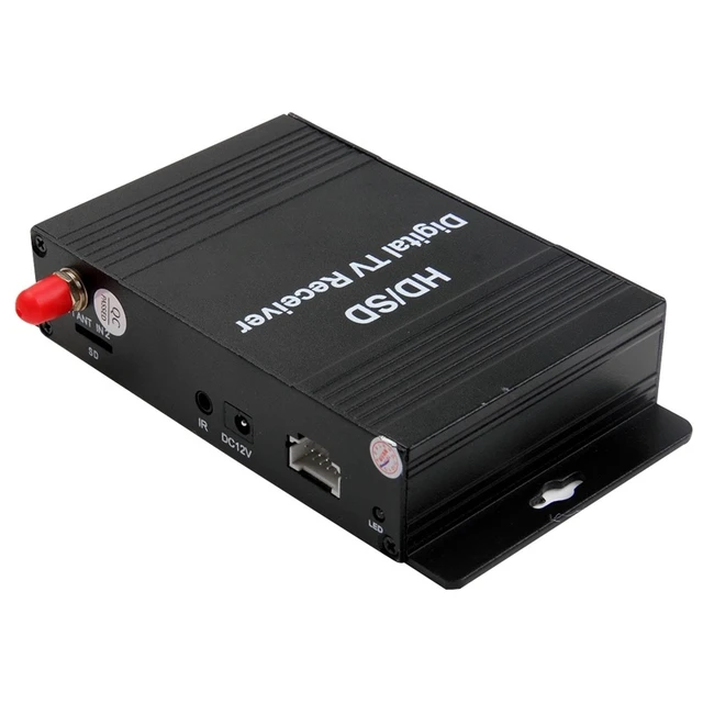 Alt view image 2 of 6 - High Speed ISDB-T Mobile Digital Car TV Receiver, Suit for Brazil / Peru / Chile etc. South America Market(Black)