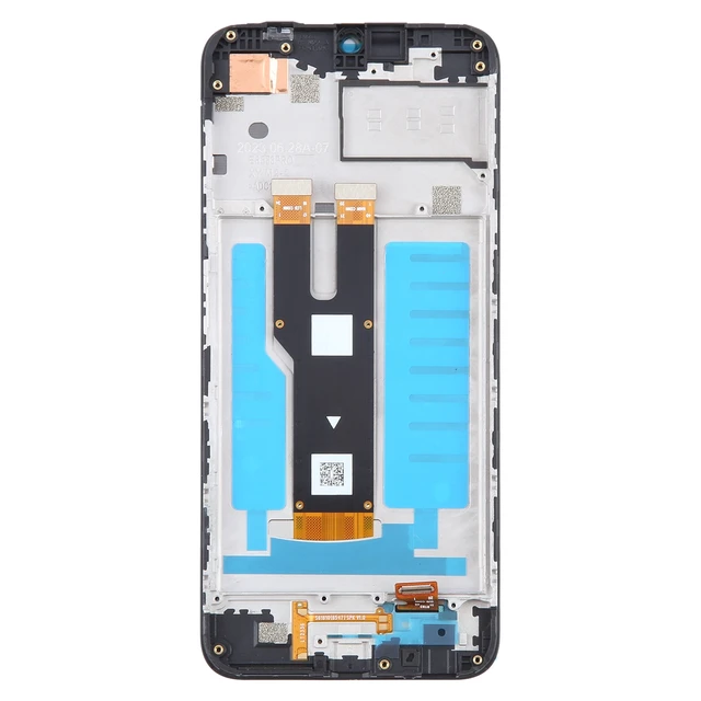 Alt view image 2 of 5 - For ZTE Blade V50 Smart 7060 LCD Screen Digitizer Full Assembly with Frame (Black)