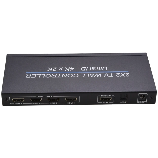 Alt view image 2 of 14 - BT14 Ultra HD 4K x 2K 2X2 HDMI TV Wall Controller Multi-screen Splicing Processor