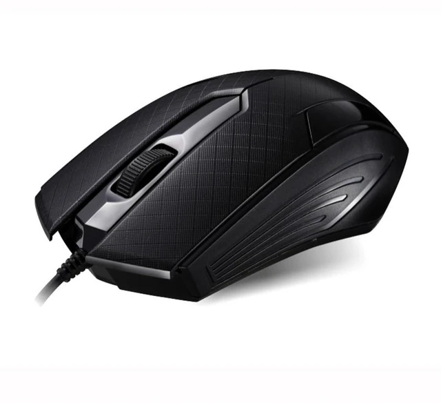 Main image of 129 USB Universal Wired Optical Gaming Mouse with Counter Weight, Length: 1.3m(Black)